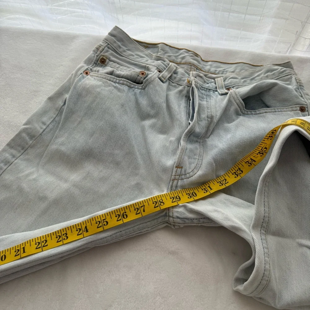 Vintage Levi’s 501 Button Fly Jeans Made in USA Classic Straight Leg